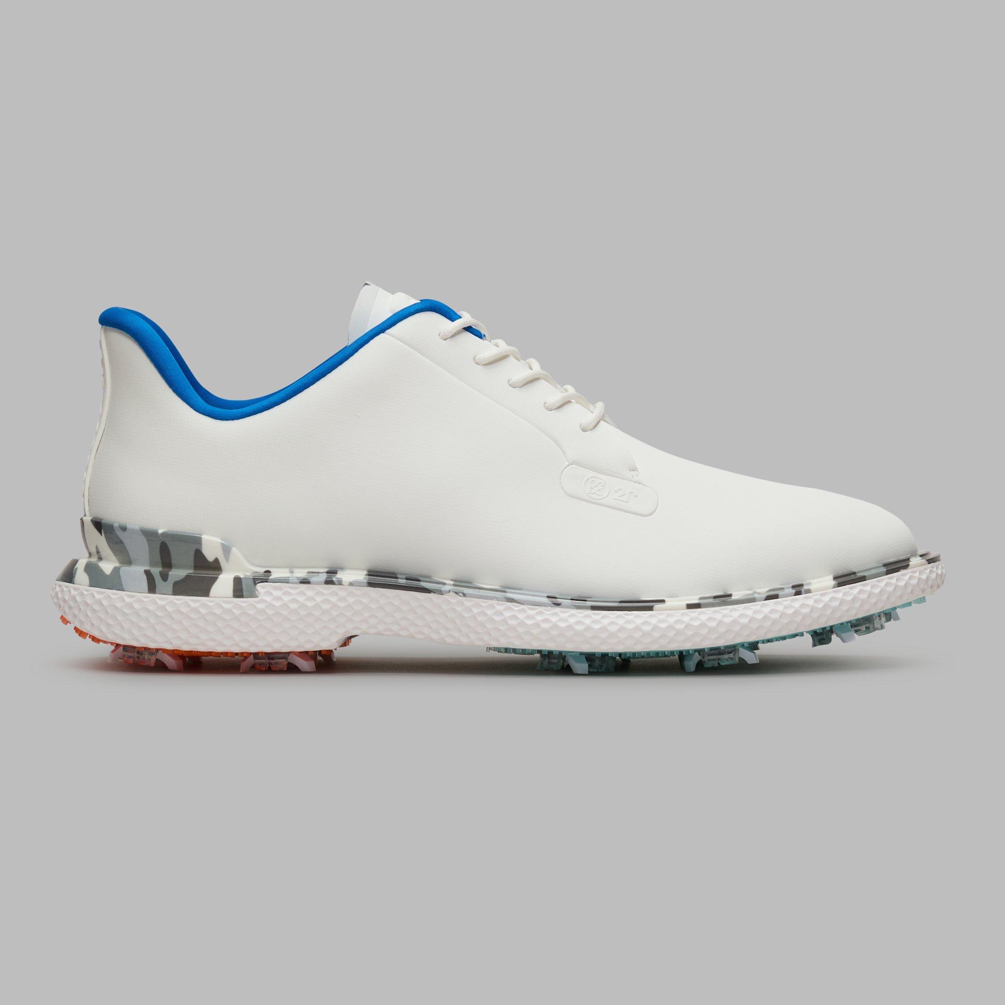 Men's Gallivan2r G/LOCK Spiked Golf Shoe - White/Blue | G/FORE